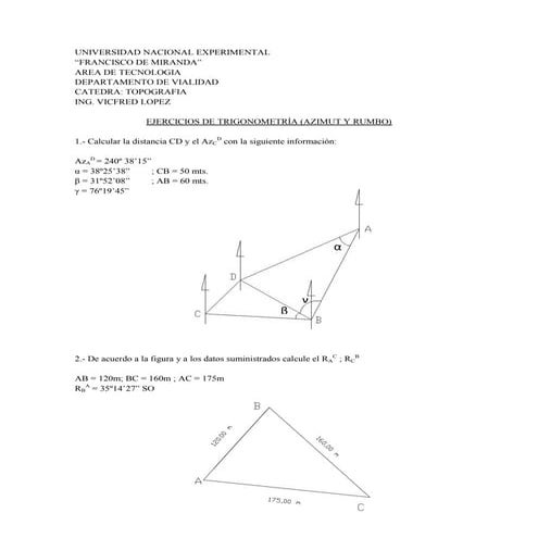Problemario unidad i