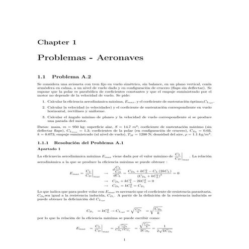 Problemas aeronaves
