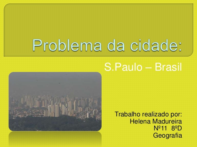 Cite Os Problemas Das Cidades Retratados Na Canção