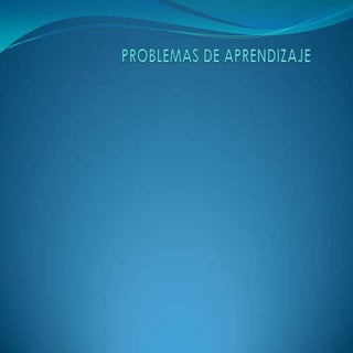 Problemas De Aprendizaje 11 A