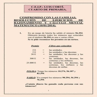 Problemas de cuarto,  enero-.