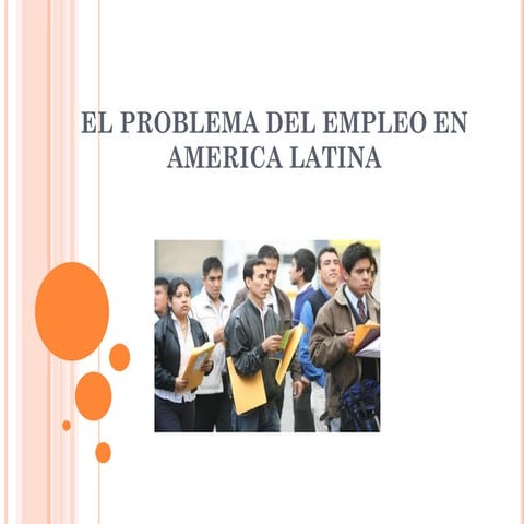 Problemas de empleo