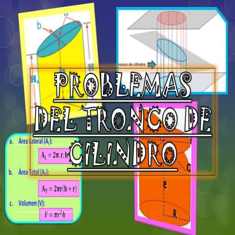 Problemas del tronco de cilindro