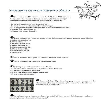Problemas de razonamiento logico
