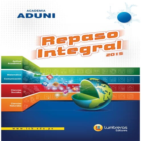 Problemas de repaso de Álgebra  ADUNI ccesa007