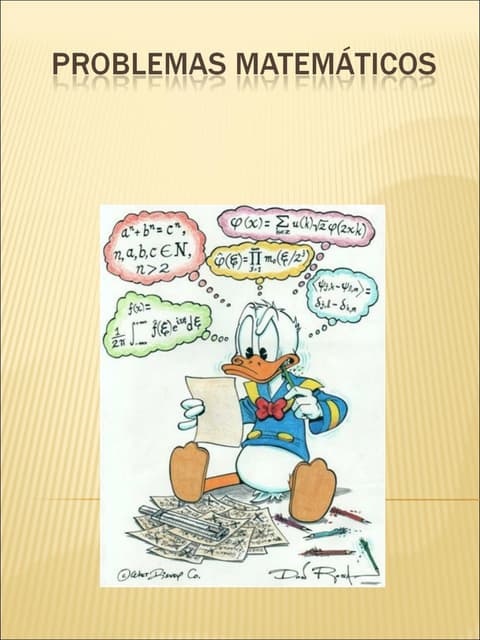 Problemas matemáticos