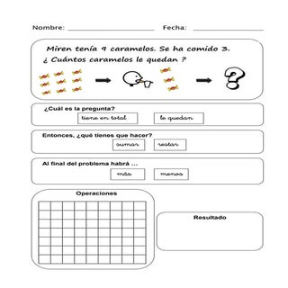Problemas restar  con plantilla