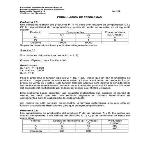 Problemas rsueltos pl