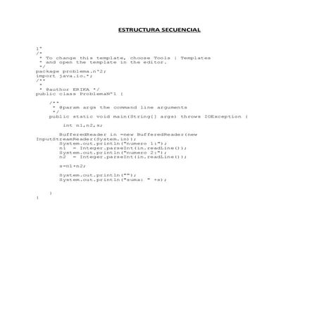 Problemas secuenciales.