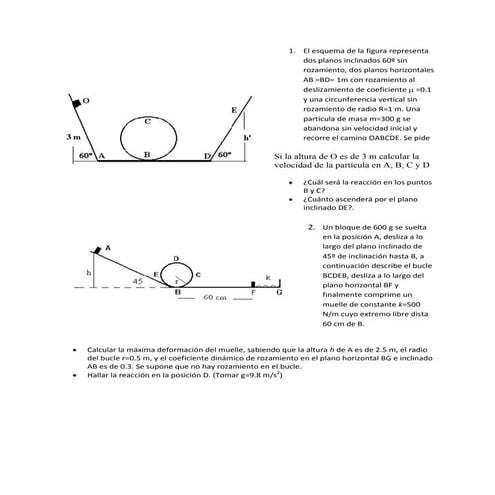 Problemas Trabajo Y EnergíA