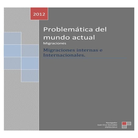 Problematica del mundo