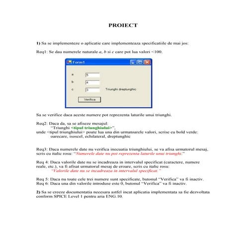 Problematriunghiului