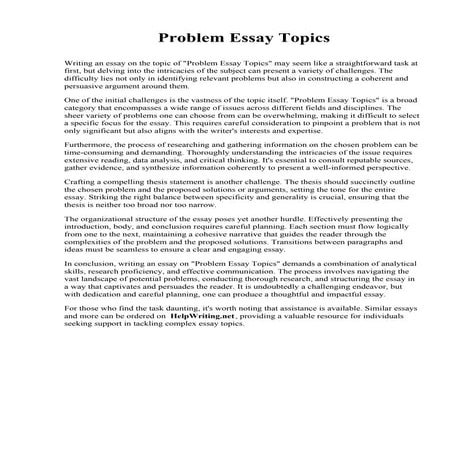 Problem Essay Topics.pdf