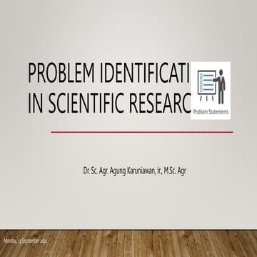 PROBLEM IDENTIFICATION IN SCIENTIFIC RESEARCH.pptx