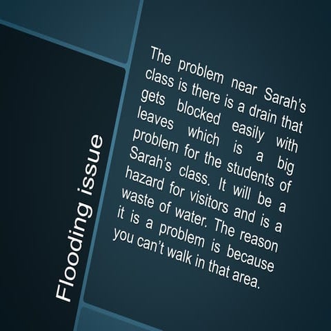 Problem in our school Nireep