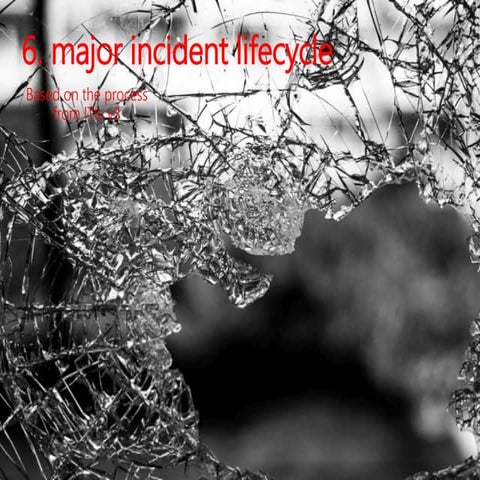 Problem management foundation - Lifecycle 