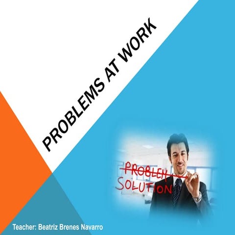 Problems at work | PPT