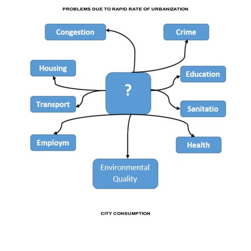 Problems due to rapid rate of urbanization | DOCX