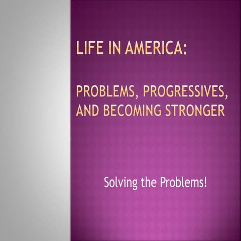 Problems and Fixes with Progressives!