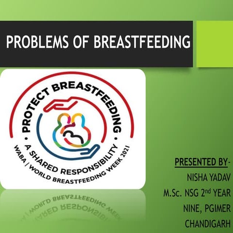 Problems in breastfeeding