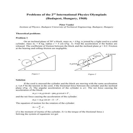Problem and solution i ph o 9 | DOC