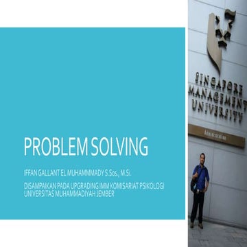 Problem solving