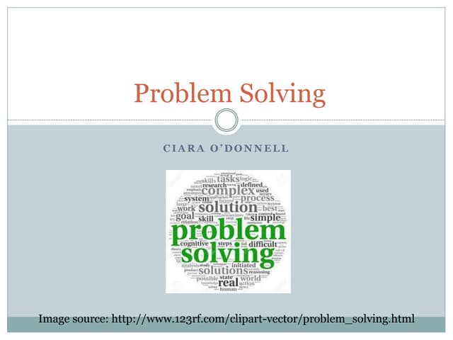 Problem solving
