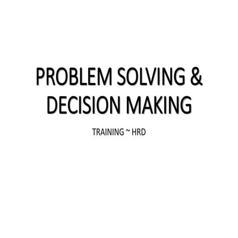Materi Training Hr improvement PROBLEM SOLVING.pptx