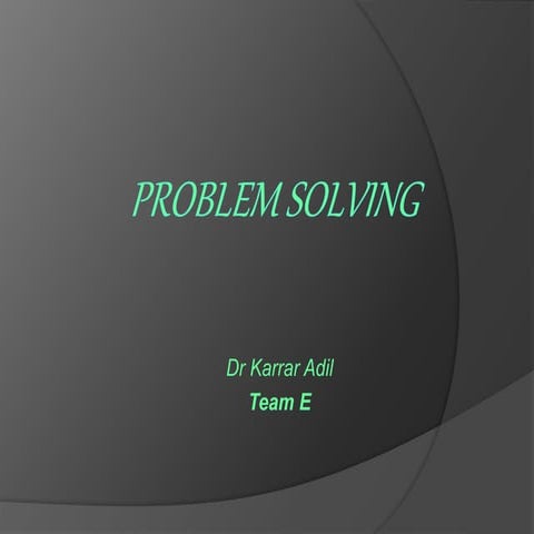 Problem solving : a quiz in general surgery .pptx