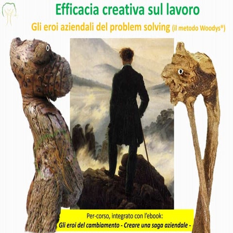 Efficacia creativa sul lavoro. Eroi aziendali e problem solving.