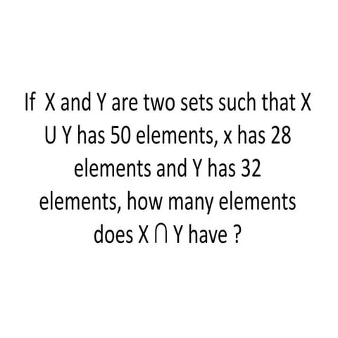 Problem solving sets