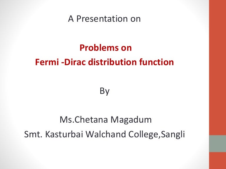 Problems on fermi part 2