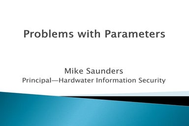 Problems with parameters b sides-msp