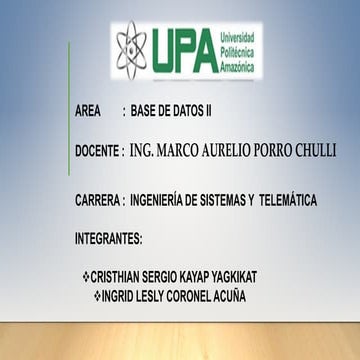 ADMINISTRACIÓN DE LA SEGURIDAD EN SQL SERVER | PPTX