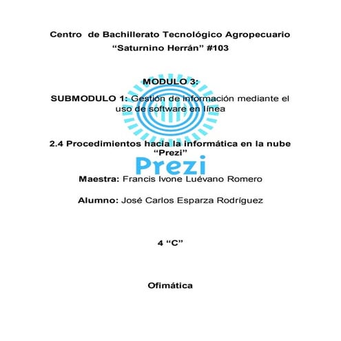 Como hacer una cuenta en “Prezi”