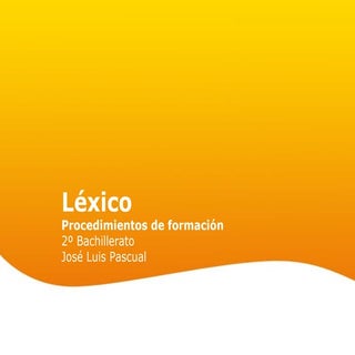 Procedimientos léxicos