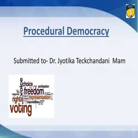 Procedural democracy