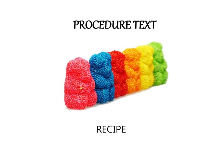 [Get 41+] Procedure Text Of Recipe