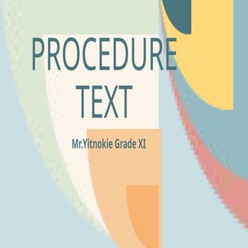 PROCEDURE TEXT GRADE XI presentation.pptx