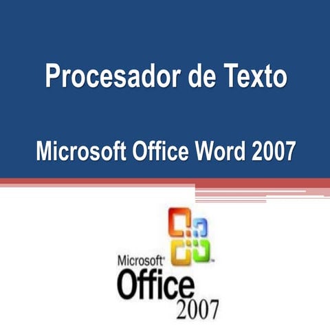 Procesadordetextoword
