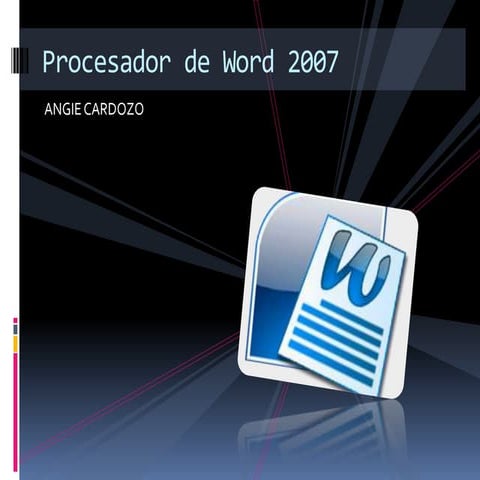 Procesador de word 2007