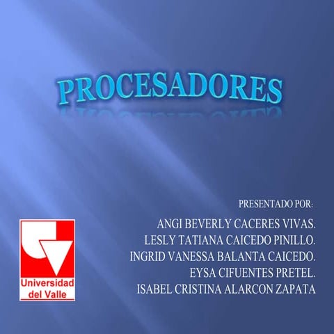 Procesadores