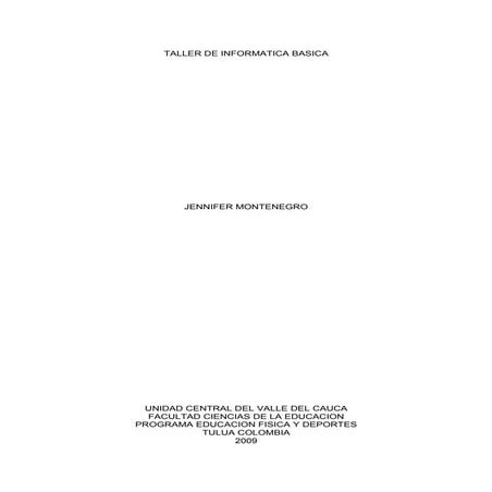 Procesadores De Texto Taller Nº1