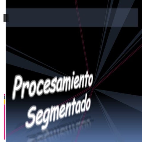 Procesamiento segmentado   