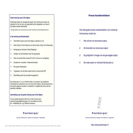 Proceskarakteristiek