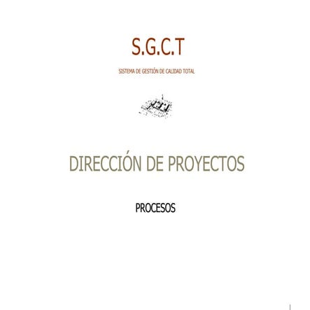 Proceso De GestióN De Proyectos