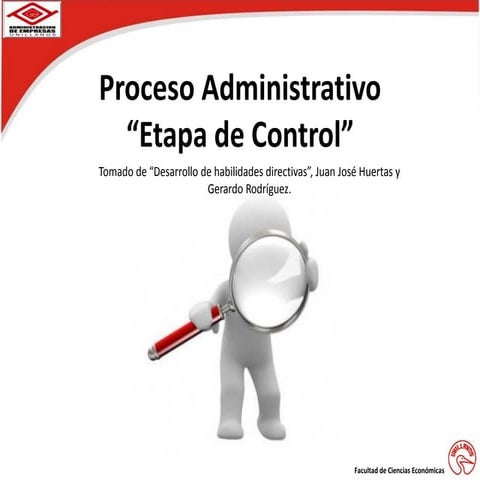 Proceso administrativo control | PDF