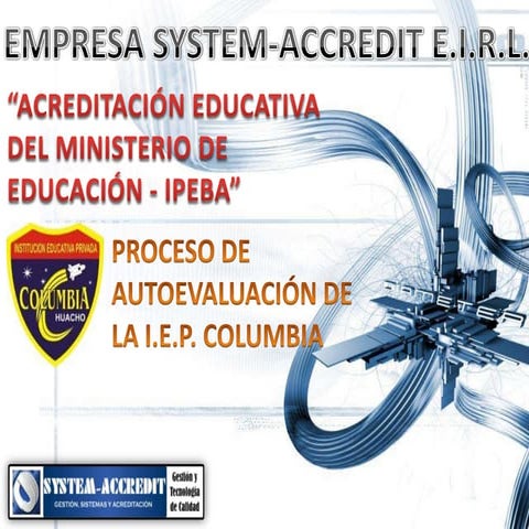 Proceso autoevaluacion columbia