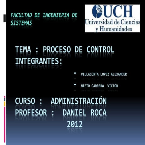 Proceso control remoto