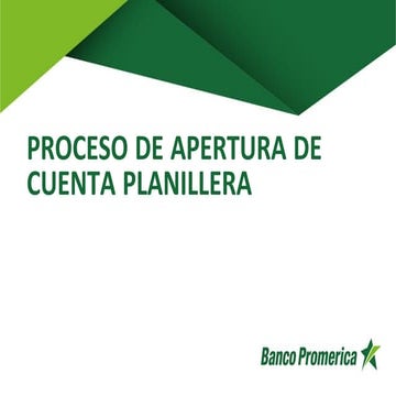 Proceso Completo para Abrir una Cuenta de Ahorro Digital en Banco | PDF